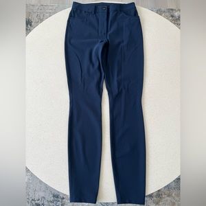Lululemon City Sleek Slim-Fit 5 Pocket High-Rise Pant - Size 29 - Navy Blue